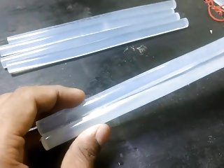 Diy सेक्स के खिलौने बनाने के लिए कैसे एक dildo के साथ गोंद बंदूक छड़ी dildo सेक्स करने के लिए कैसे