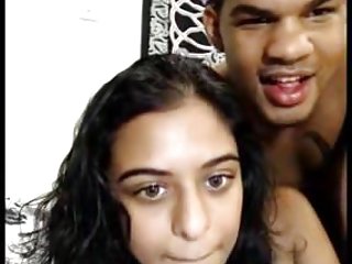 असली भारतीय किशोर एक sextape बनाता है के साथ उसके काले प्रेमी, भारतीय,